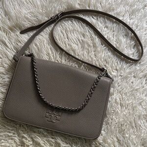 Tory Burch Taupe Crossbody Bag